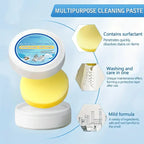 White Shoe Cleaner Paste - Multi-Purpose Whitening & Stain Remover for Faux Leather, Shoes, Bags & Car Interior