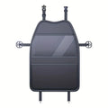 New Car Seat Protection Cover Car Seat Kick Proof Pad with Pockets PU Auto Seat Back Storage Bag Multi-functional Tablet Holder