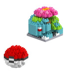 75 Style Pokemon Building Blocks Assembly Anime Picachu Charizard Doll Blastoise Bulbasaur Gengar Bricks Toy for Kid Gift
