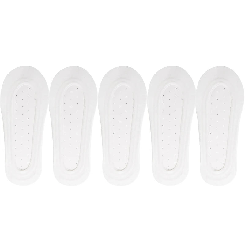 5 Pairs/Lot Socks Women's Ankle Short  No-Show Set Foot Cotton Female Invisible White Low Cut Summer Non-Slip Boat Sock