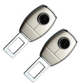 1/2PCS Car Seat Belt Clip Extender Safety Seatbelt Lock Buckle Plug Thick Insert Socket Extender Safety Buckle For Tesla Porsche