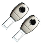 1/2PCS Car Seat Belt Clip Extender Safety Seatbelt Lock Buckle Plug Thick Insert Socket Extender Safety Buckle For Tesla Porsche