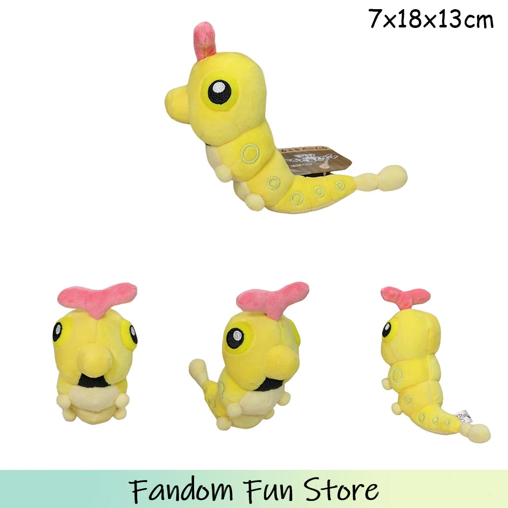 Pokemon Butterfree Plush Toys Butterfly Caterpie Scolipede Plushies  Soft Stuffed Animal Cute Dolls Christmas Halloween Gifts