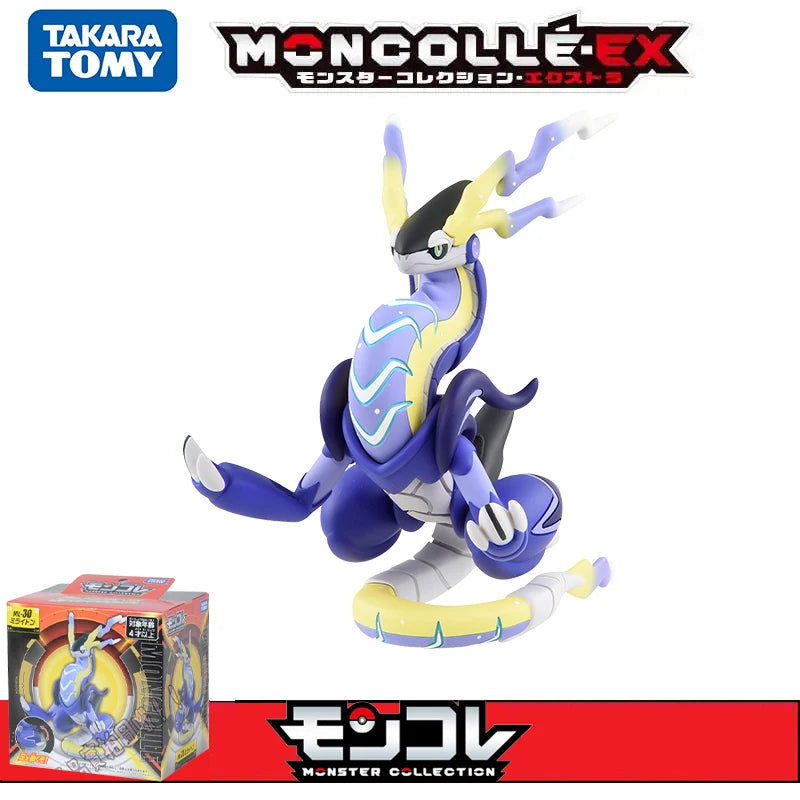 Original Pokemon Figures Shiny 50% Forme Zygarde Mega Rayquaza Terapagos Terastal Form Gigantamax Charizard ML Collection Model