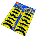 12Pcs/Set Self Adhesive Fake Beard Mustaches Mexican Fiesta Party Supplies Halloween Christmas Costume Fake Mustaches Sticker