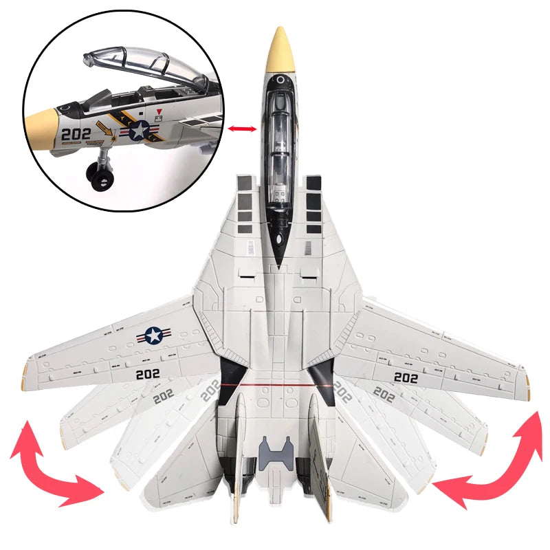 1 Piece DIY Puzzle Building Blocks Military Model Assemble Collection Toys F14 F35 B2 Fighter AH64 Helicopter Model Ornament Toy