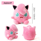 Pokemon Snorlax Pikachu Eevee Jigglypuff Bulbasaur Keychain Plush Toy Cartoon & Cute Backpack Pendant Children's Gift