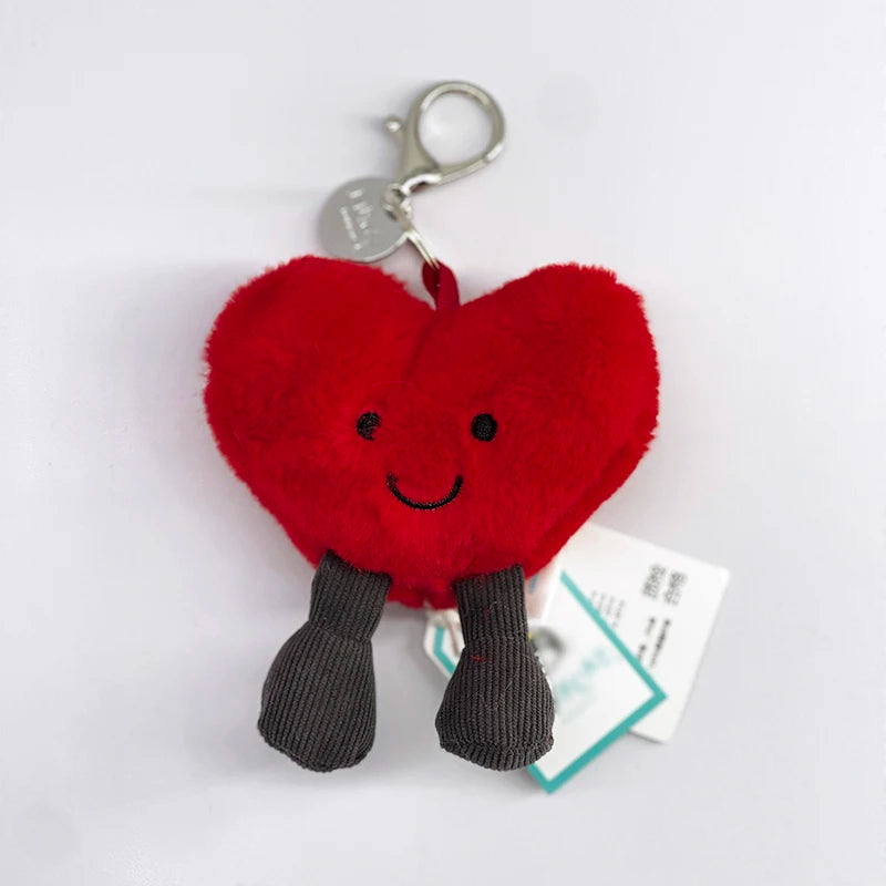 JC Golf ball plush keychain, grape keychain, jellyfish plush toy, hippopotamus, and plush elephant JC bag keychain