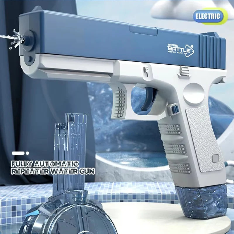 Electric Water Gun Toy Portable Automatic  Electric Burst Water Gun Kids Outdoor Water Toys