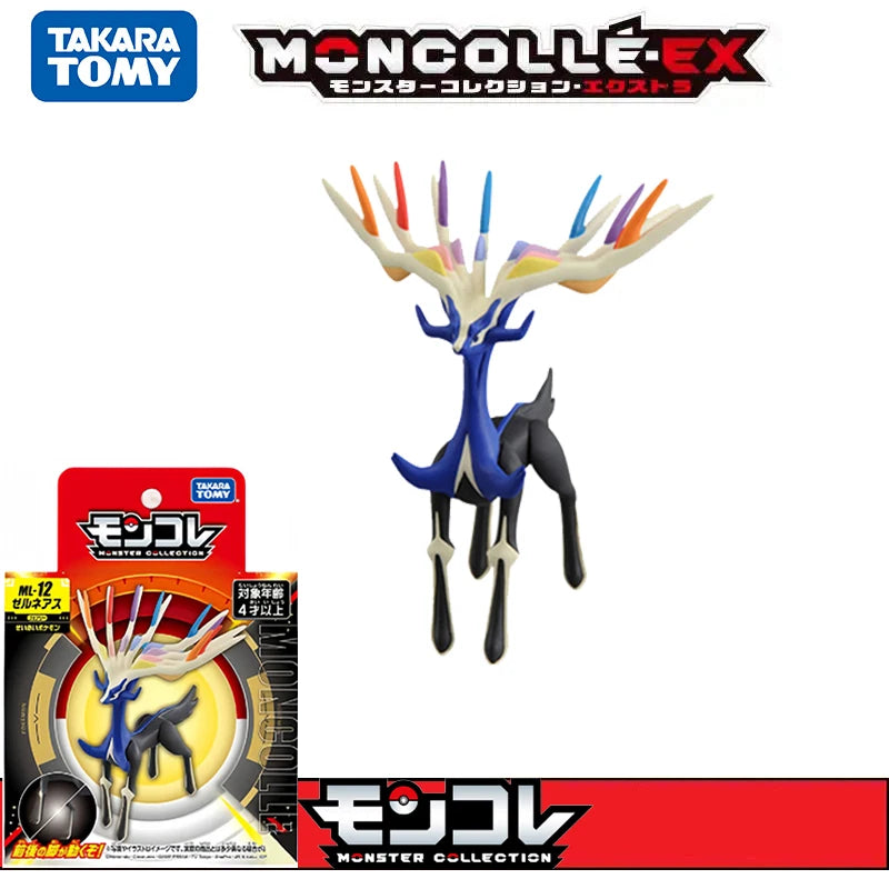 Original Pokemon Figures Shiny 50% Forme Zygarde Mega Rayquaza Terapagos Terastal Form Gigantamax Charizard ML Collection Model