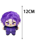 Mini Anime Plush Keychains Michel Caesar Mikage Reo Nagi Seishiro Chigiri Hyoma Bachira Meguru Cute Stuffed Starfish body Doll
