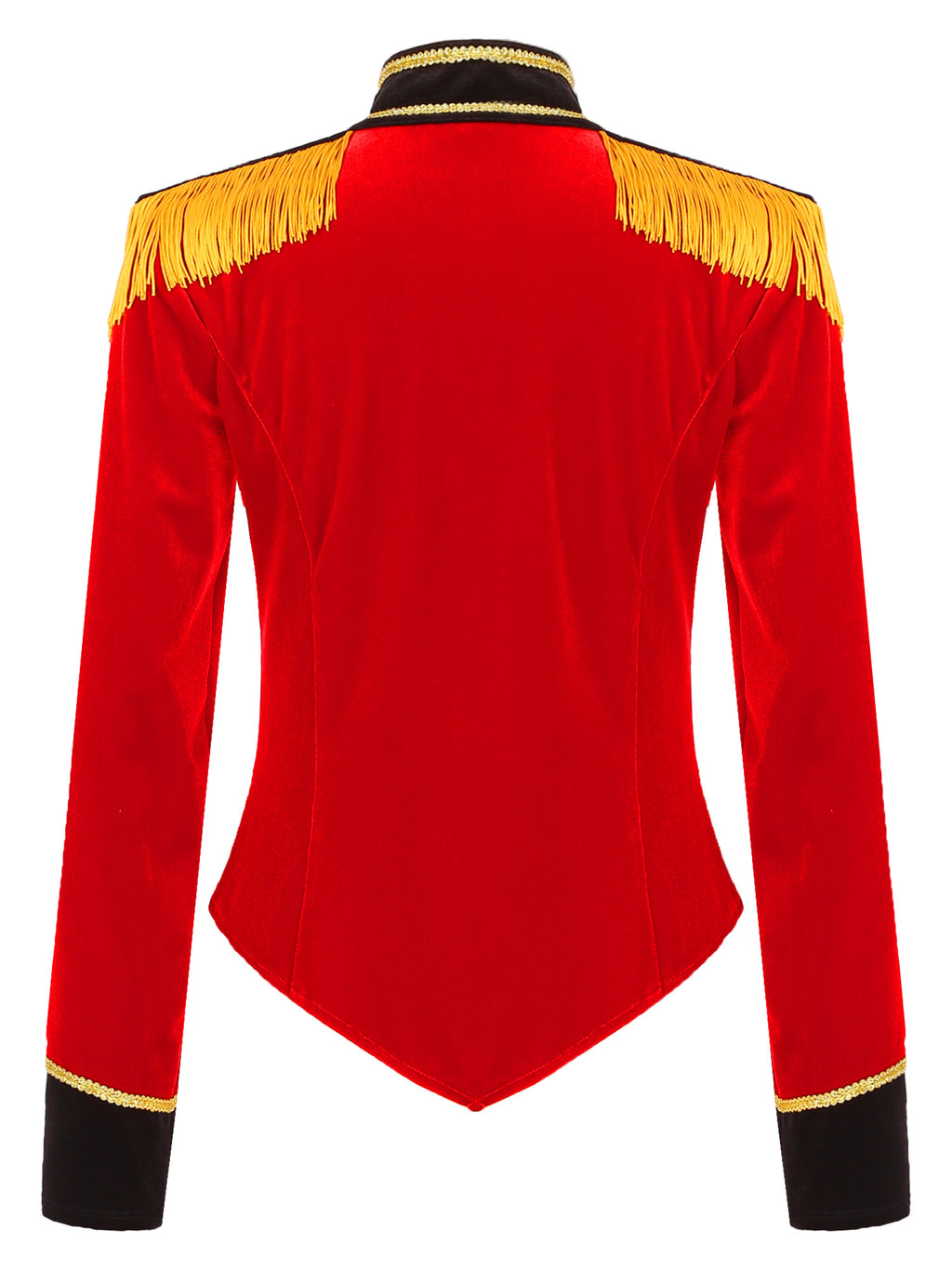 Women Circus Ringmaster Costume Showman Majorette Tassel Tailcoat Jacket Halloween Carnival Lion Tamer Cosplay Costumes