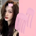 1/2 natural fluffy hairpins non-heat hairpins DIY hair style fluffy tools hair root clips curling fixed shape clips hairpins set