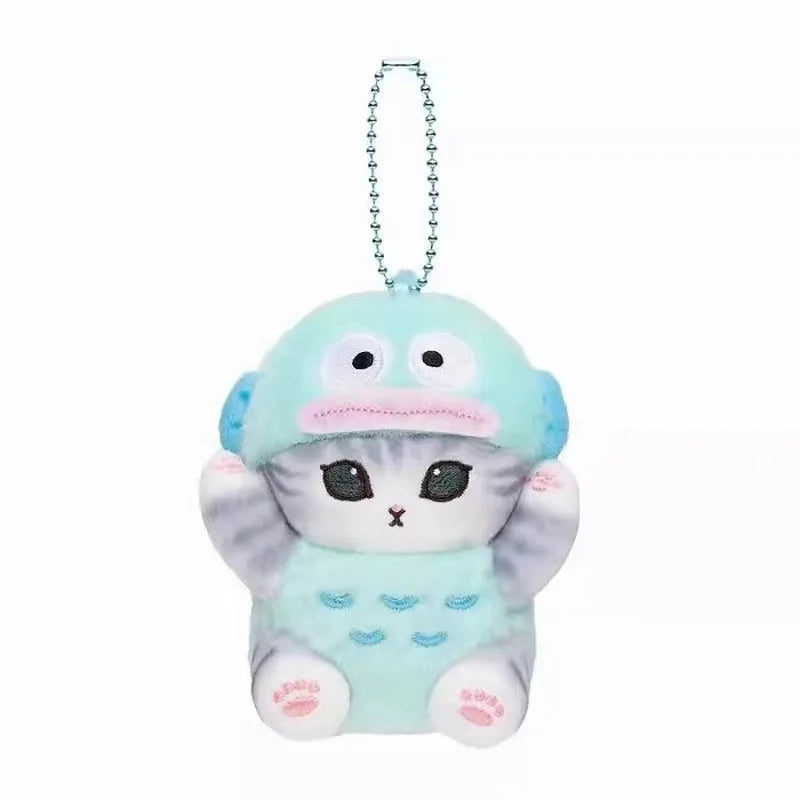 Cattoon Amine Anime Mofusand Plush Doll Toys Stuffed Animals Keychain Bag Small Pendant Hangings Christmas Birthday Gifts