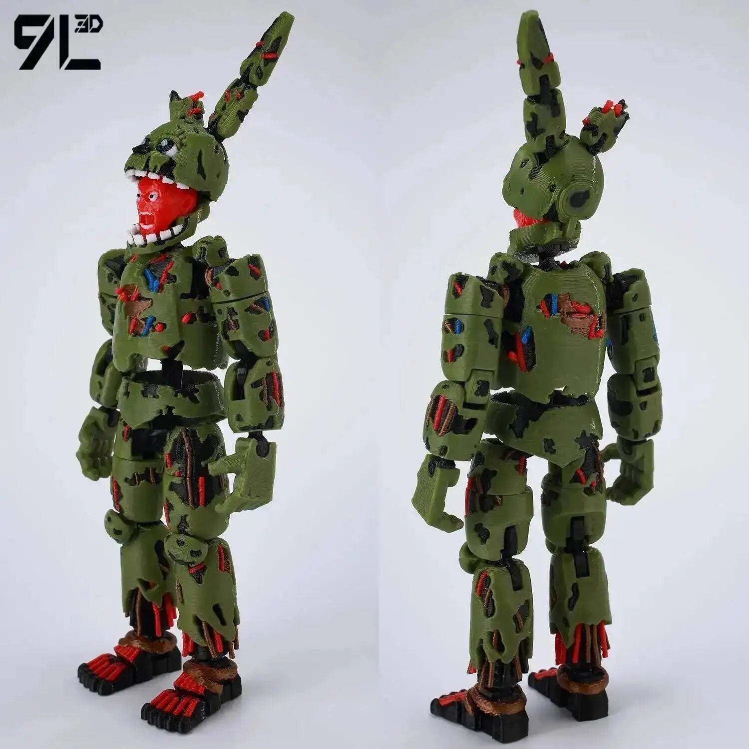 9L3D Dummy13 Horror Game Figure Realistic Anime Model Toys Articulated Joints Classic Collectible Desktop Ornament Surprise Gift