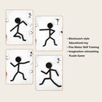 Montessori Material DIY Puzzle Toys Boards Educational Game Early Learning Toy For Children Preschool Fine Motor Training