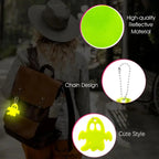 20-Piece Keychain Set with Double-Sided Reflective Design – Stylish Fun Halloween Night Accessories, Ideal Gifts