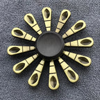 New Bronze Metal Alloy Fidget Spinner R188 Mute Bearing Hand Spinner Fingertip Gyro Stress Relief Toys Gifts