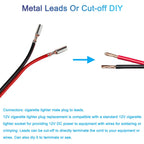 Portable 12V On Off Switch Button for car charger Extension Cable Socket Cord Car Cigarette lighter plug cable male connector