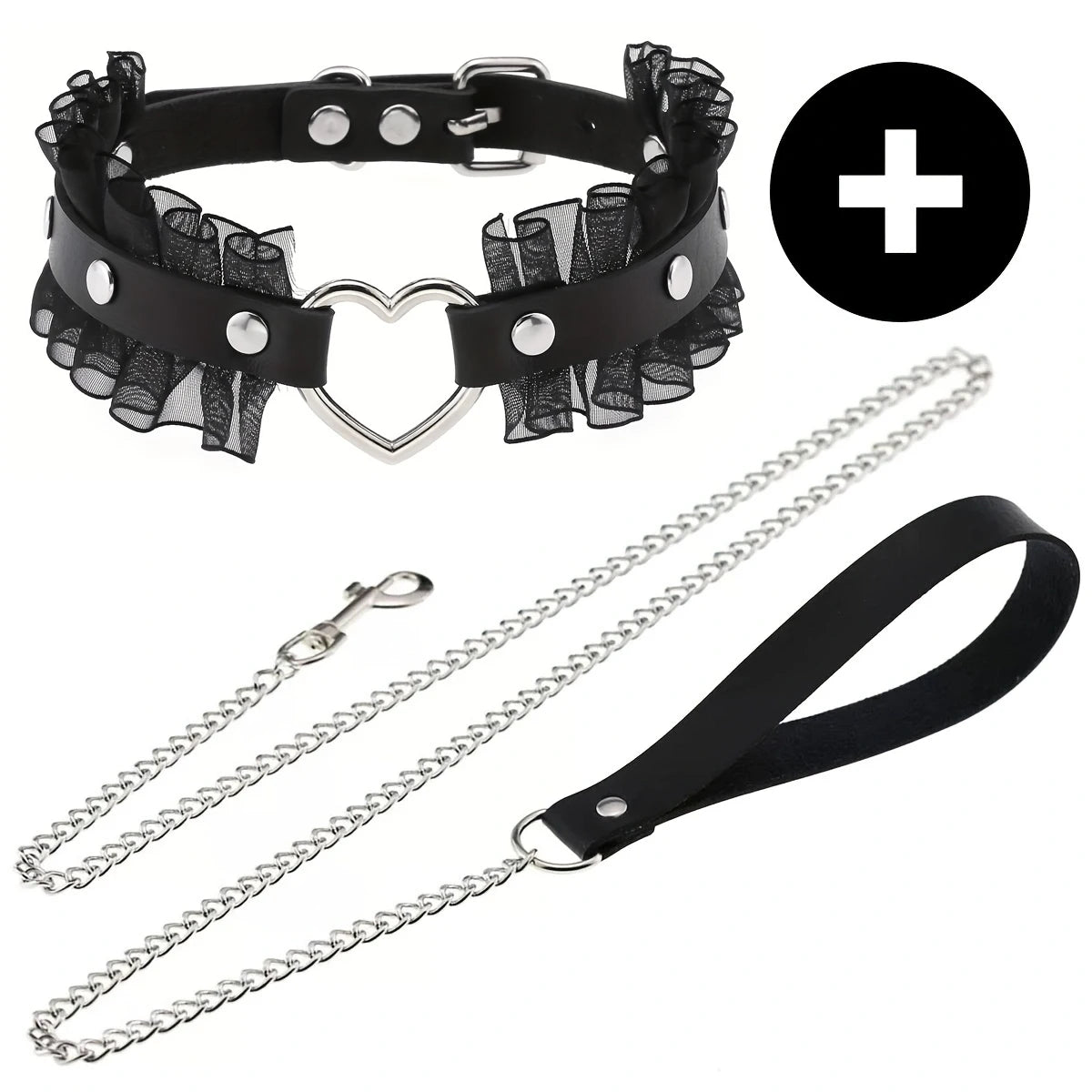 Gothic Punk Pu Leather Choker With O-Ring - Adjustable Collar Necklace For Women, Perfect For Halloween & Everyday Wear