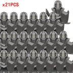 Medieval Movie Knights Building Blocks toys Lord Ring Figure Bricks Toy Christmas birthday gifts