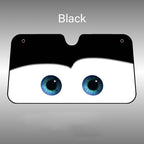 Car Solar Protection 4 Colors Eyes Heated Windshield Sunshade Car Window Windscreen Cover Sun Shade Auto Sun Visor Car-covers