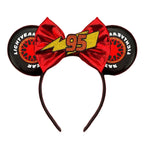Mouse Ears Headband Cartoon Sequin Bows Headband Birthday Party Christmas Halloween Princess Cosplay Costume For Women Adult
