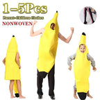 Halloween Banana cosplay Halloween Costumes Children's Performance Costumes Banana Costumes Performance Parent-Child Costumes