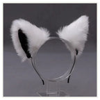 Lolita Animal Cat Fox Ear Hair Hoops Cosplay Girls Halloween Anime Headbands Headwear Hair Accessories