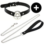 Gothic Punk Pu Leather Choker With O-Ring - Adjustable Collar Necklace For Women, Perfect For Halloween & Everyday Wear