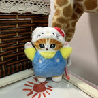 Kawaii Mofusand Cross-Dressing Sanrio Hello Kitty Kuromi Hanyodon Plush Keychain Pendant Anime Plush Backpack Pendant