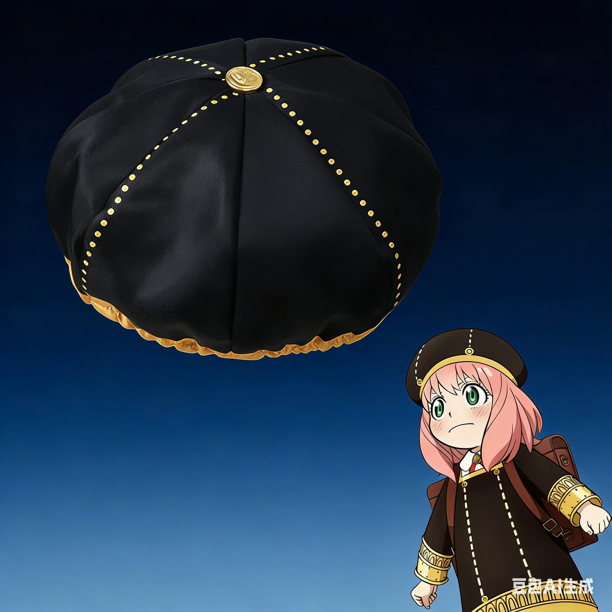 Hot Sales Anime Cartoon Sun Hat Spy X Family Anya Forger Cosplay Beret Cap