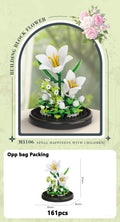 Eternal Flower Bouquet Bonsai Micro Building Blocks Set