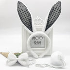 3pcs /set New June 1 Children's Day Holiday Party Activity Performance Animal Plush Rabbit Ears Hair Hoop Accessories Headdress