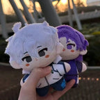 Mini Anime Plush Keychains Michel Caesar Mikage Reo Nagi Seishiro Chigiri Hyoma Bachira Meguru Cute Stuffed Starfish body Doll