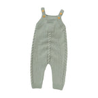 Baby Rompers for Boys Girls Solid Sleeveless Knitted Jumpsuits Playsuits 0-18m One Piece Newborn Netural Outfits Toddler Clothes