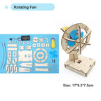 DIY Physical Model Science Experiment Educational Toy Handmade Small Production Assembly Craft Technology Project for School Kid