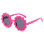 2024 New Sunglasses, Cartoon Children's Glasses For Boys And Girls, Cute Small Flowers, Little Daisy Baby Sunglasses