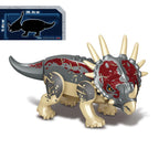 Brutal Raptor Building Jurassic Blocks World 2 MINI Dinosaur Figures Bricks Dino Toys For Children Dinosaurios Christmas