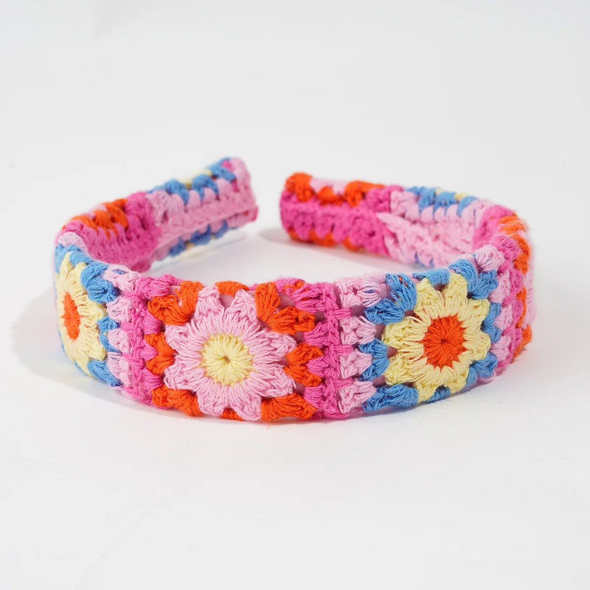 NEW Knitted Headband Bohemian Style Summer Seaside Vacation Handmade Head Band Hair Accessories for Women Girls