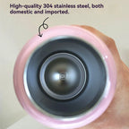 TYESO Thermos Bottle Car Insulated Flask Water Tumbler for Outdoor Sports Travel Vacuum Flasks Stainless Steel Thermal Cup