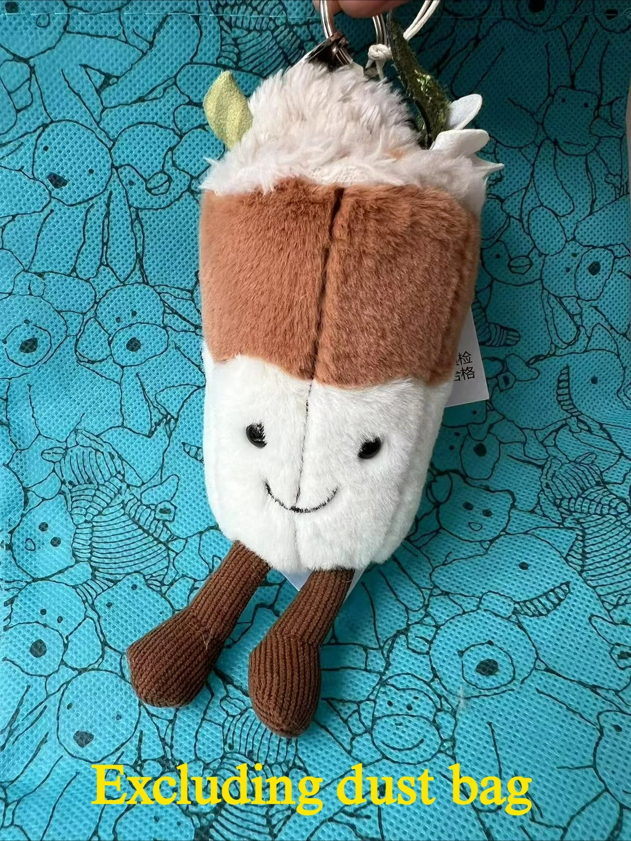 Golf Ball Plush Keychain, Rabbit, Marshmallow Keychain, Volleyball Plush Toy, Hippo, Turtle Plush JC Bag Charm