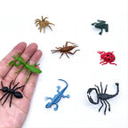 96pcs Animal Model Wild Jungle Zoo Plastic Action Figures Tiger Lion Collection Model Doll Educational Toy for Children Gift