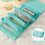 Detachable Cosmetic Bag Portable Large Capacity 4 in 1 Makeup Bags Portable Folding Travel Cosmetics Storage Toiletry Bag