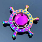 Dragon Wings Hand Spinner Alloy Low Noise Metal Rainbow Finger Spinner Anti-Anxiety High Speed Fingertip Gyro Birthday Gift