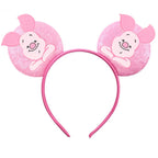 Boys Cute Mouse Ears Headbands Mickey Mouse Hairband With No Bow Party Festival Cosplay Christmas Birthdays Hair Accessories