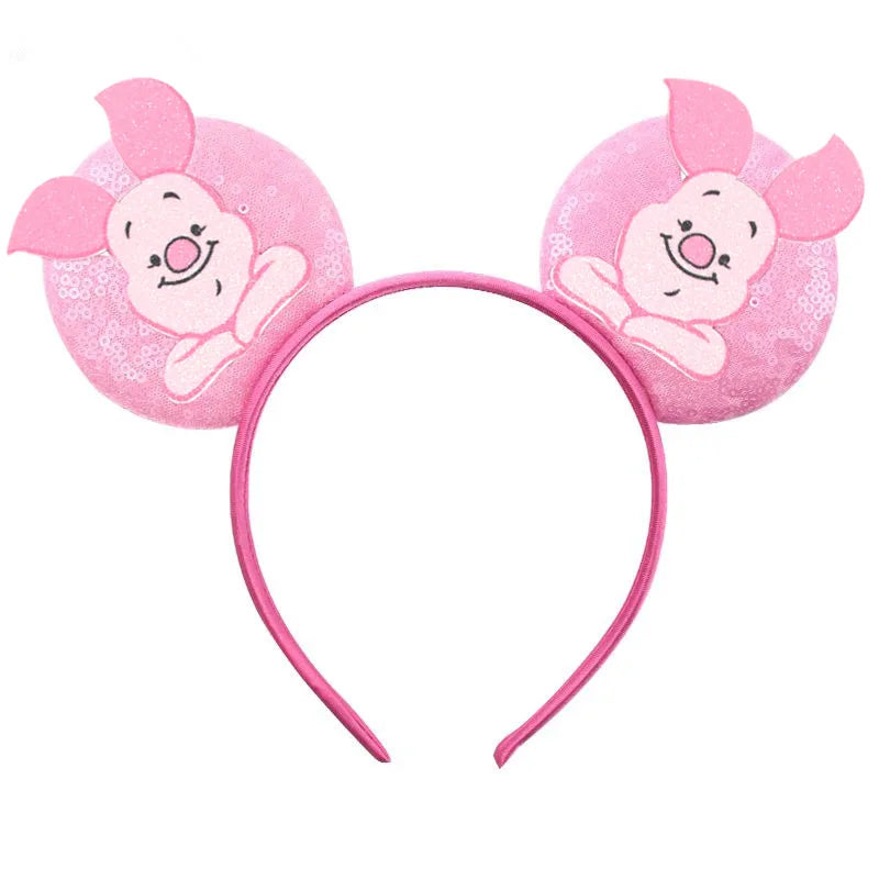 Boys Cute Mouse Ears Headbands Mickey Mouse Hairband With No Bow Party Festival Cosplay Christmas Birthdays Hair Accessories