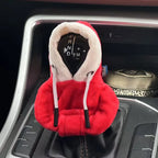 Winter Car Gear Shift Hoodie Cover Shift Cover Gear Handle Decoration Manual Automatic Universal Car Shift Lever Interior Decor