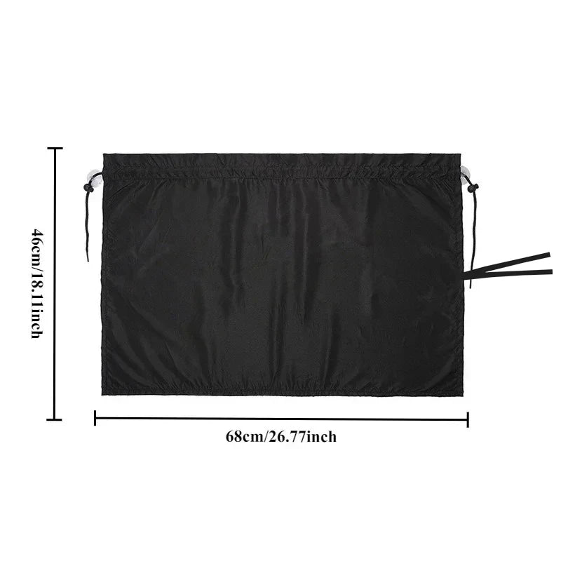 Suction Cup Curtain In The Car Window Sunshade Cover Cartoon Universal Side Window Sunshade UV Protection for Kid Baby Children