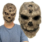 Halloween Horror Killer Skull Mask Cosplay Scary Skeleton Haunted House Outdoor Bar Latex Helmet Halloween Party Costume Props